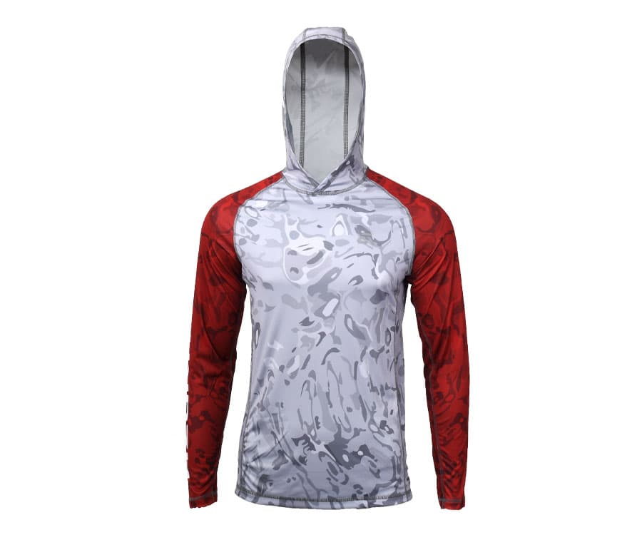 Джерсі з капюшоном Azura Jersey Dark Red Oil XXL - зображення 1