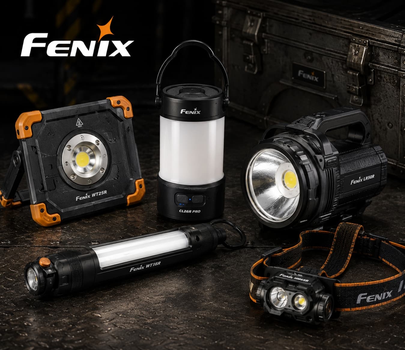Індустріальні ліхтарі Fenix