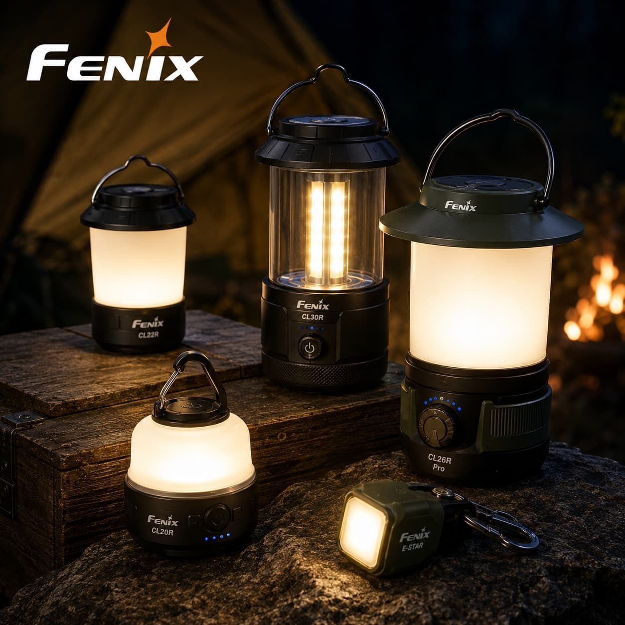Кемпінгові ліхтарі Fenix