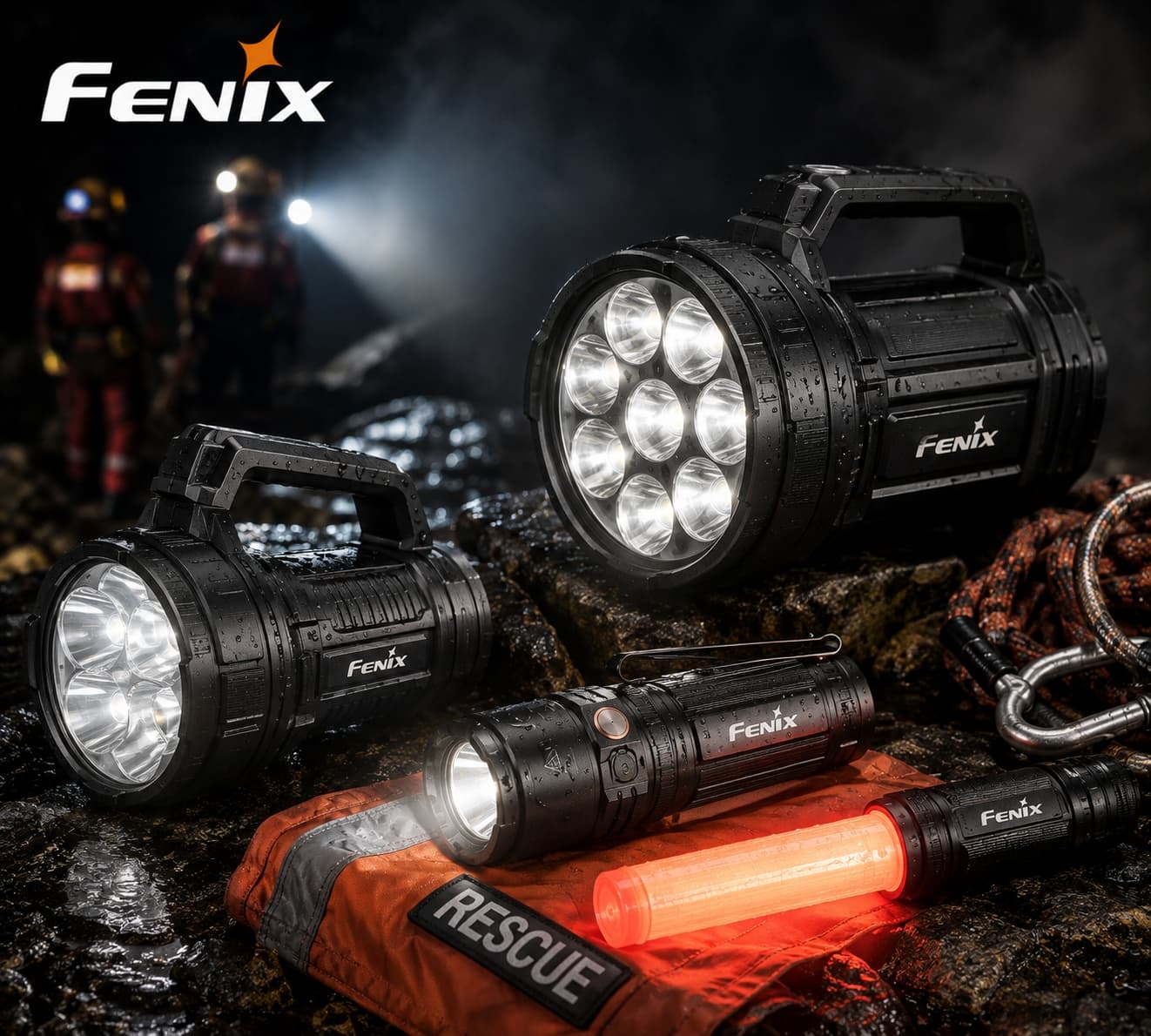 Пошуково-рятувальні ліхтарі Fenix
