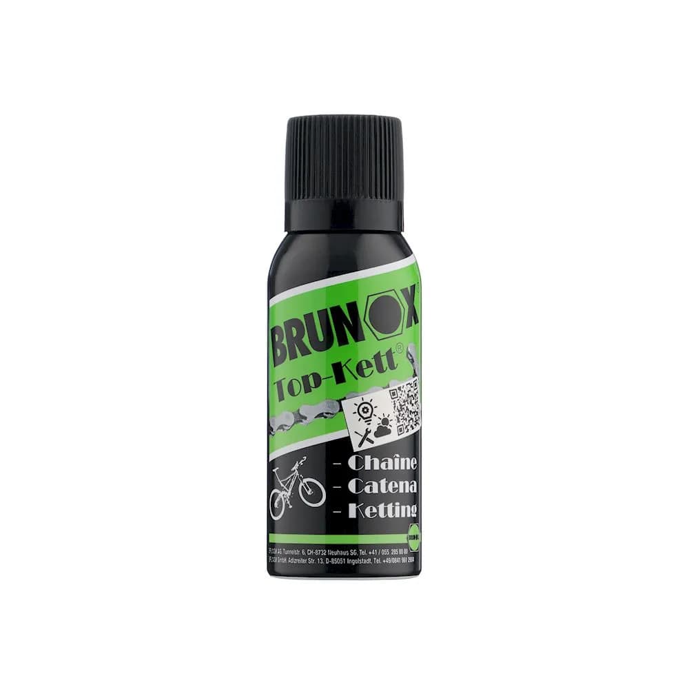 Мастило для велосипедних і мотоциклетних ланцюгів, спрей Brunox Top-Kett 100ml - зображення 1