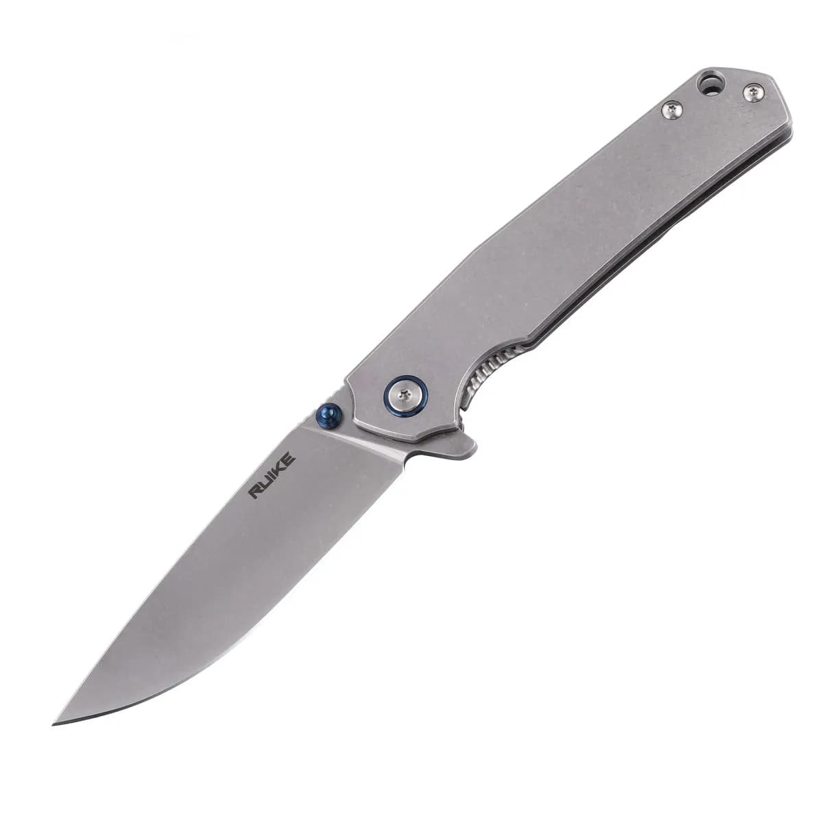Ніж складаний туристичний Ruike P801-SF, (8.6 см) 14C28N / 3cr14n сірий