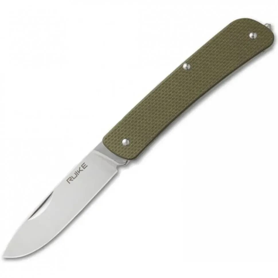 Багатофункціональний ніж Ruike Criterion L11, (8.5 см) 12C27 / G10 зелений, 3 інстр. - зображення 1