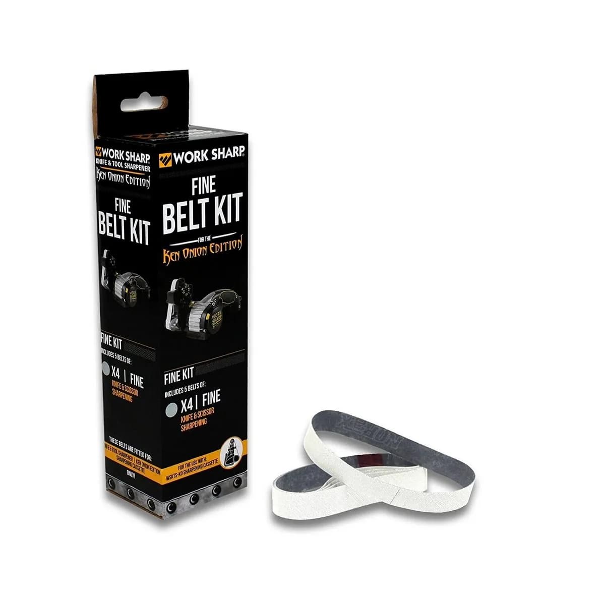 Work Sharp Набір змінних ременів 5шт Belt Kit for X4 Fine PP0002938 - зображення 1