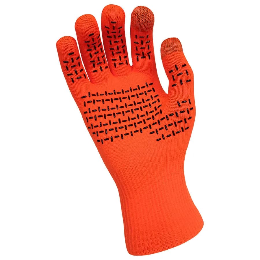 Рукавички водонепроникні Dexshell ThermFit Gloves, p-p L, помаранчеві - зображення 1