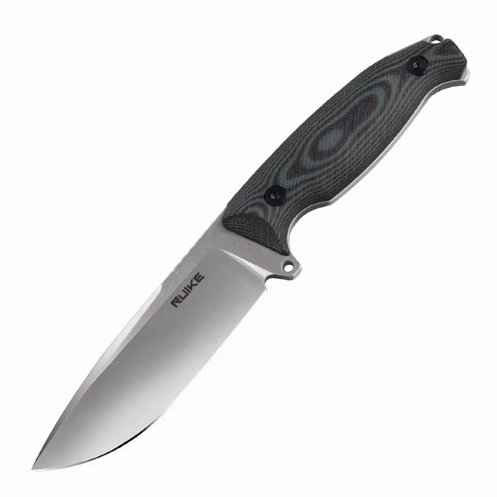 Ніж фіксований мисливський Ruike Jager F118-G, (11 см) 14C28N / G10 зелений - зображення 1