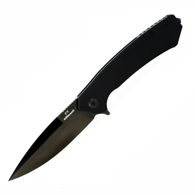 Нiж туристичний Adimanti SHADOW by Ganzo (Skimen design) (8.5 см) D2 / G10 чoрний клинок