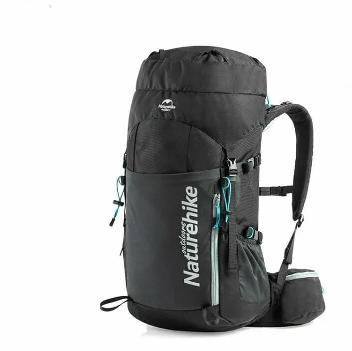 Рюкзак туристичний Naturehike NH18Y045-Q, 45 л, чорний - зображення 1
