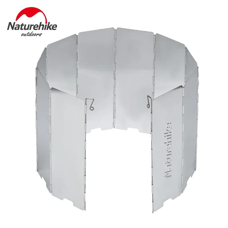 Вітрозахисний екран для пальника Naturehike NH 10 NH20CJ008 steel - зображення 1