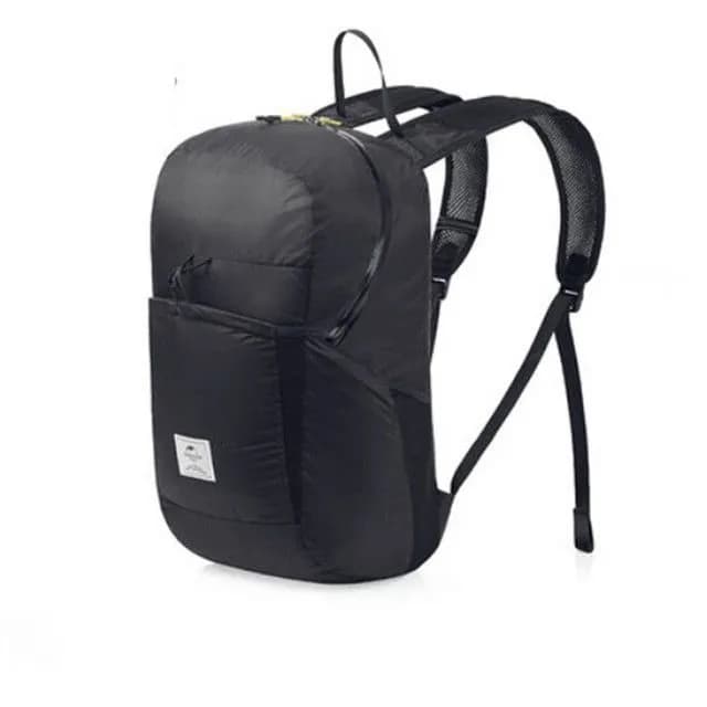 Рюкзак компактний Naturehike Ultralight NH17A017-B 22 л, чорний - зображення 1