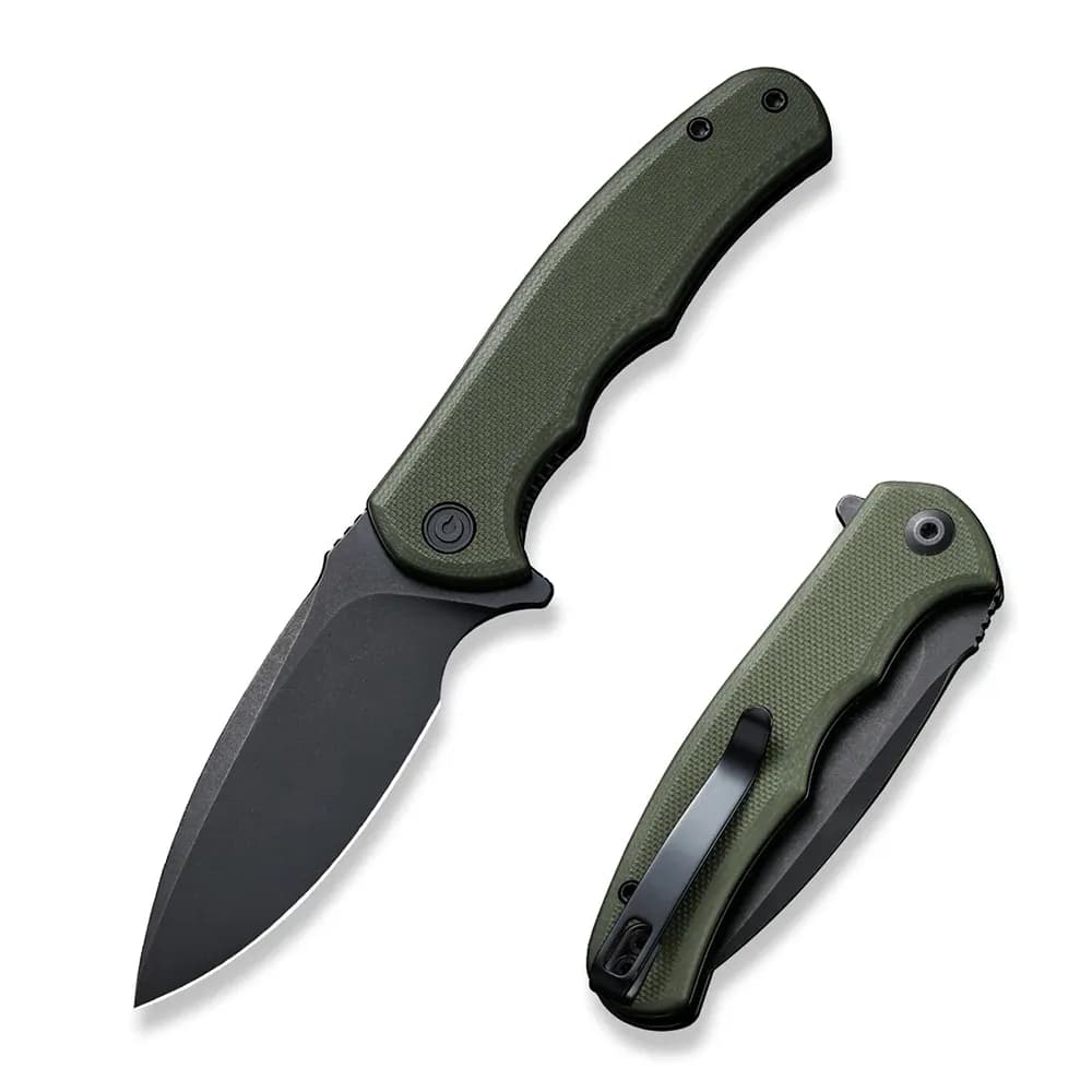 Ніж складаний кишеньковий Civivi Mini Praxis, (7.5 см) D2 / G10 зелений - зображення 1