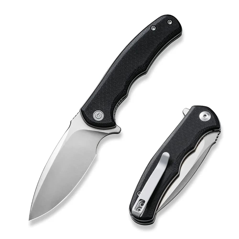 Ніж складаний кишеньковий Civivi Mini Praxis, (7.5 см) D2 / G10 чорний - зображення 1