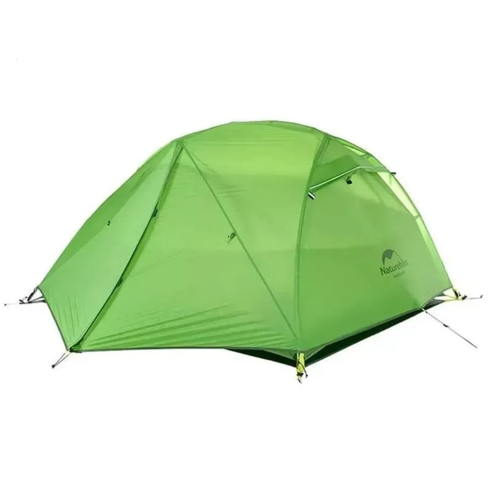 Намет двомісний з килимками Naturehike Star River 2 NH17T012-T, світло-зелений - зображення 1