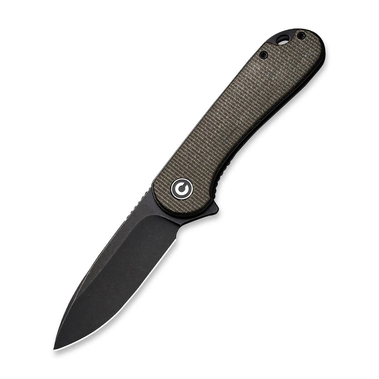 Ніж складаний кишеньковий Civivi Elementum, (7.5 см) D2 / Micarta темно-зелений - зображення 1