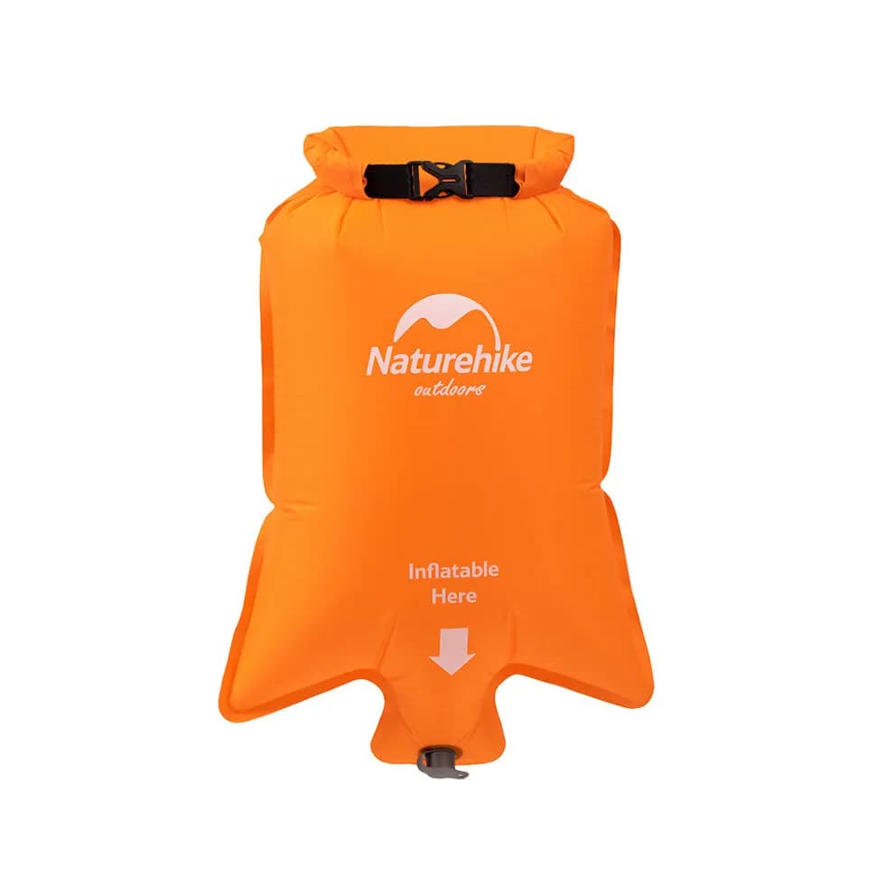 Герметичний мішок для надування матрацу Naturehike FC-10 (NH19Q033-D) orange - зображення 1