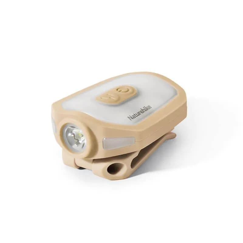 Ліхтар з кліпсою Naturehike NH21ZM013, бежевий - зображення 1