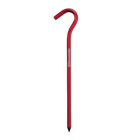 Кілки з гачком алюмінієві Naturehike NH15A008-I, 16 см , червоний (8 шт) - зображення 1