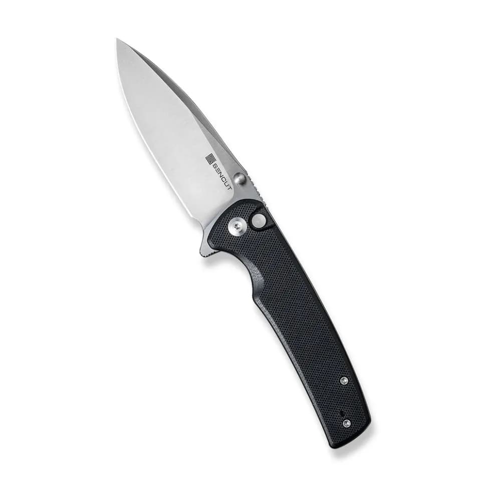 Ніж складаний туристичний Sencut Sachse, (8.8 см) 9Cr18MoV / G10 чорний - зображення 1