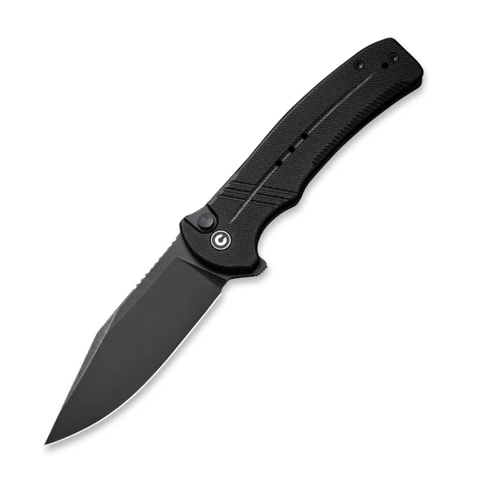 Ніж складаний туристичний Civivi Cogent, (8.8 см) 14C28N / G10 чорний - зображення 1