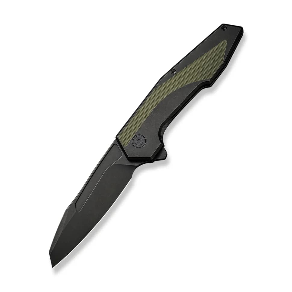 Ніж складаний туристичний Civivi Hypersonic, (9.4 см) 14C28N / Steel & G10 чорно-зелений - зображення 1