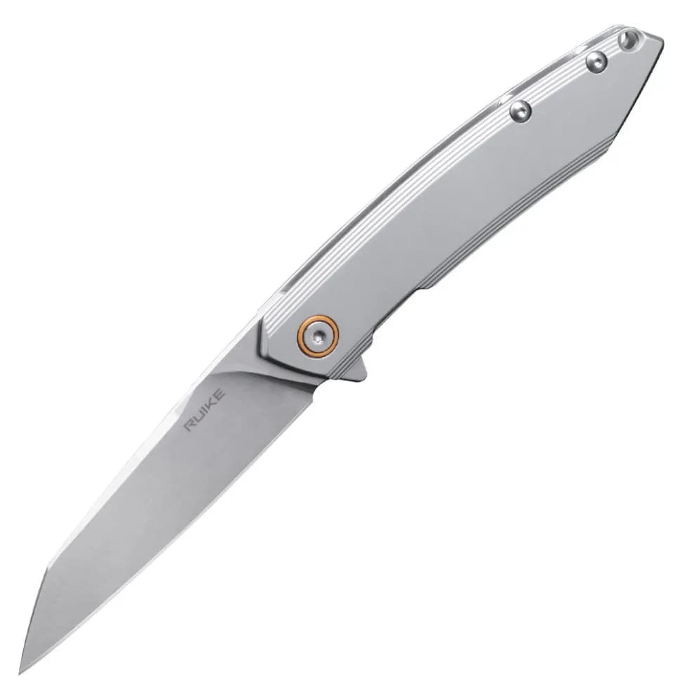 Ніж складаний туристичний Ruike P831S-SA, (8.5 см) 14C28N / 3cr14n сірий - зображення 1