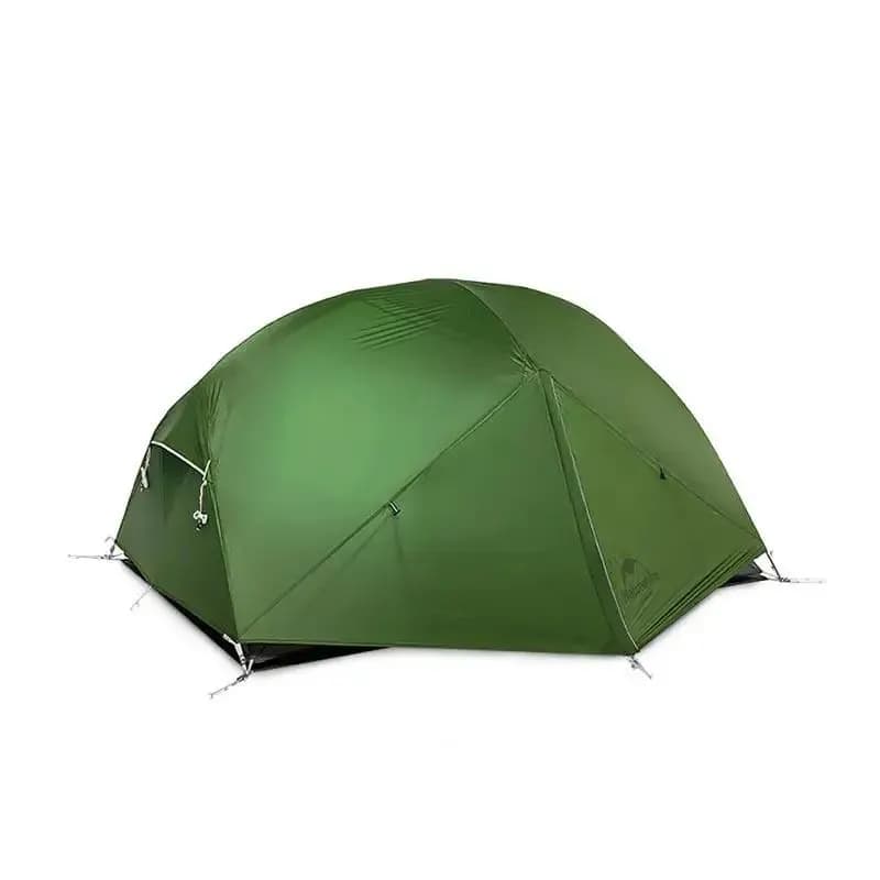 Намет надлегкий двомісний з футпринтом Naturehike Mongar NH17T007-M, 210T, темно-зелений - зображення 1