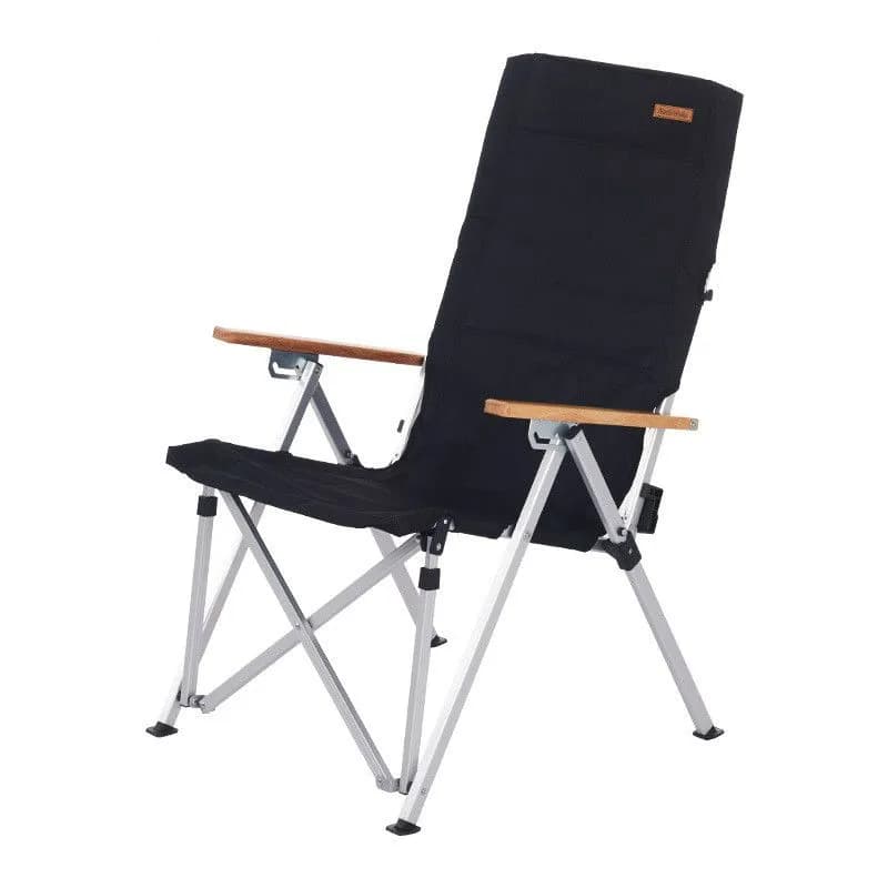 Крісло складане Naturehike NH17T003-Y, алюміній, чорний - зображення 1
