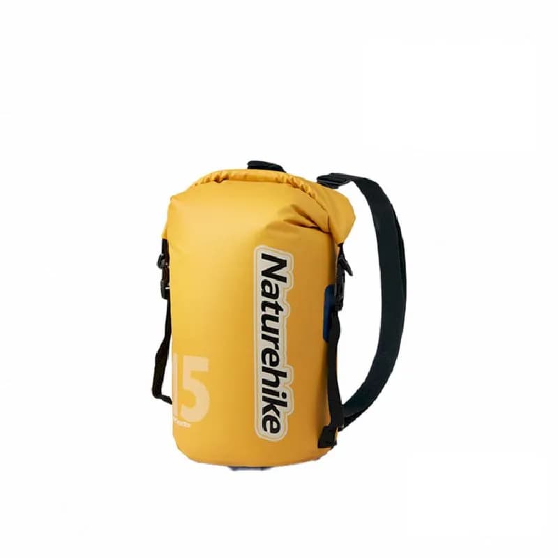 Водонепроникний чохол Naturehike CNK2300BS017, 15 л, жовтий - зображення 1