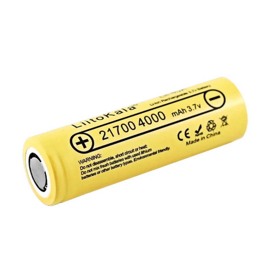 Акумулятор LiitoKala Lii-40A 21700 4000mah battery - зображення 1