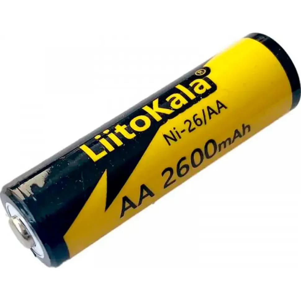 Акумулятор LiitoKala Ni-26/AA 1.2V AA 2600mAh battery - зображення 1