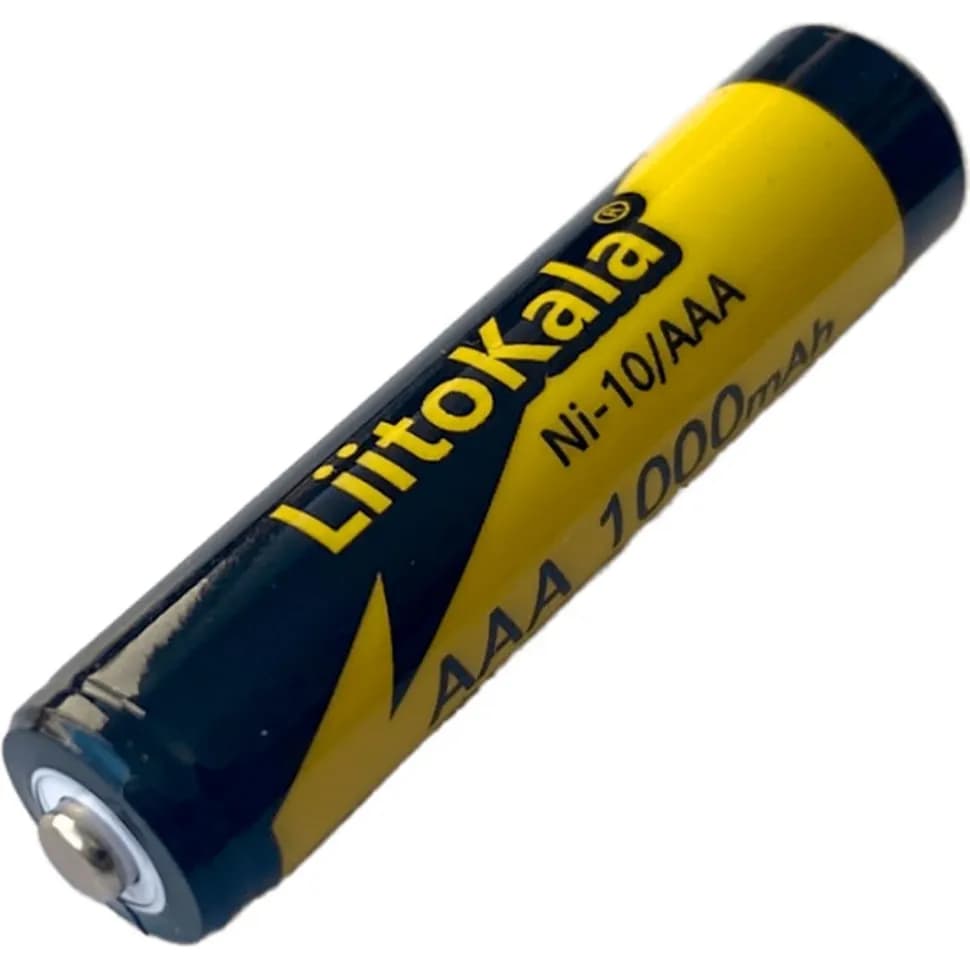 Акумулятор LiitoKala Ni-10/AAA 1.2V AAA 1000mAh battery - зображення 1