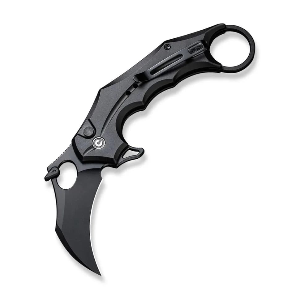Ніж складаний кишеньковий Civivi Incisor II, (5.1 см) Nitro-V / Aluminum чорний - зображення 1