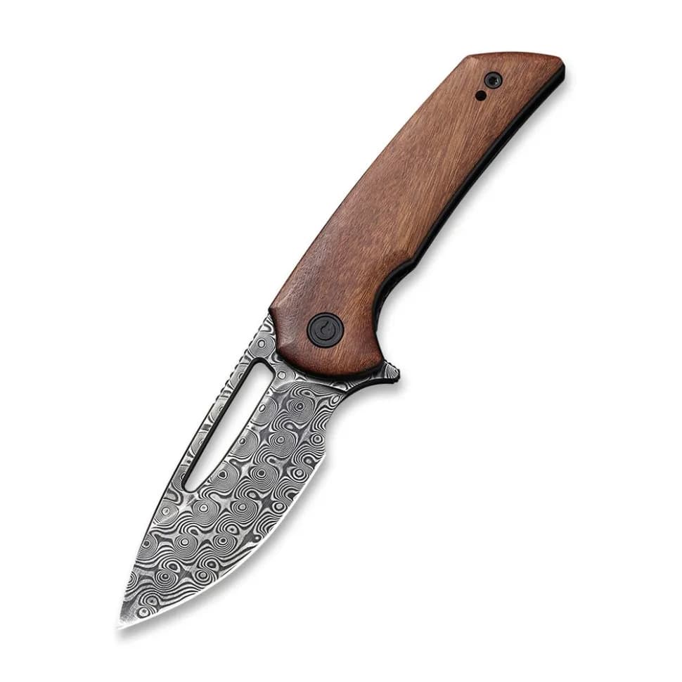 Ніж складаний кишеньковий Civivi Odium, (6.7 см) Damascus / Guibourtia Wood - зображення 1