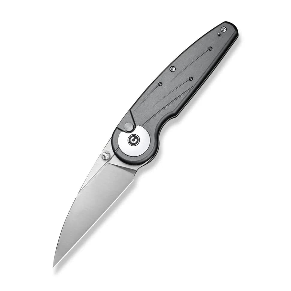 Ніж складаний туристичний Civivi Starflare, (8.4 см) Nitro-V / Aluminum сірий - зображення 1
