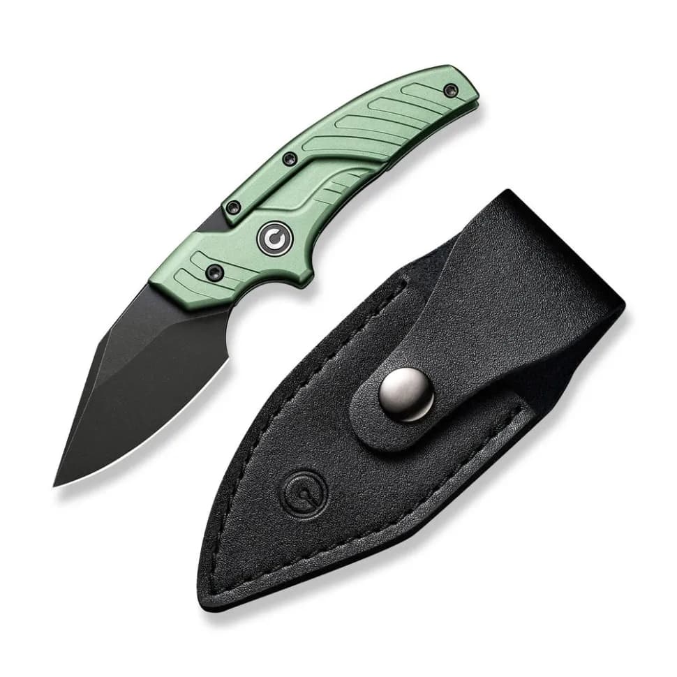 Ніж фіксований тактичний Civivi Typhoeus , (5.8 см) 14C28N / Aluminum зелений - зображення 1