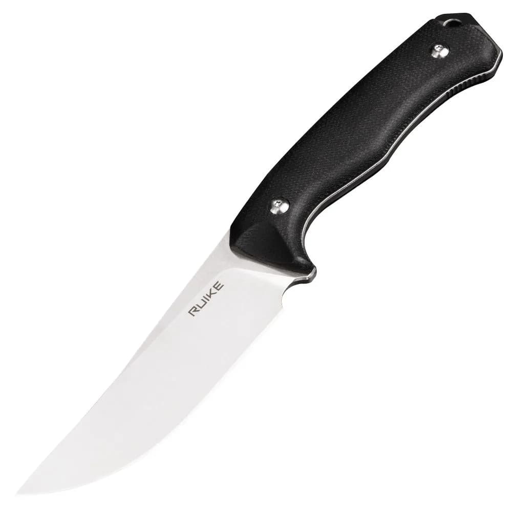 Ніж фіксований мисливський Ruike F186-MB, (11.8 см) D2 / Micarta чорний - зображення 1