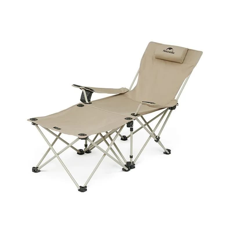 Крісло складане Naturehike CNK2350JJ011, алюміній, бежевий - зображення 1