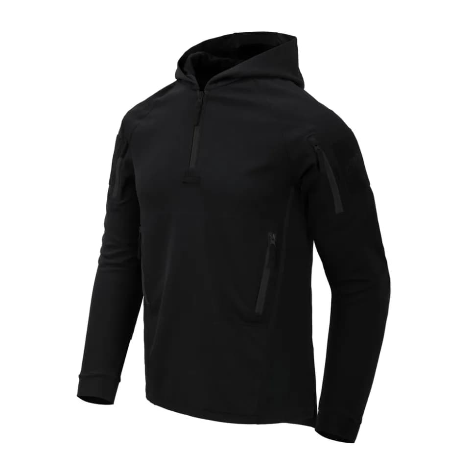 Кофта тактична Helikon-Tex RANGE HOODIE - TopCool, чорний, розмір XXL - зображення 1