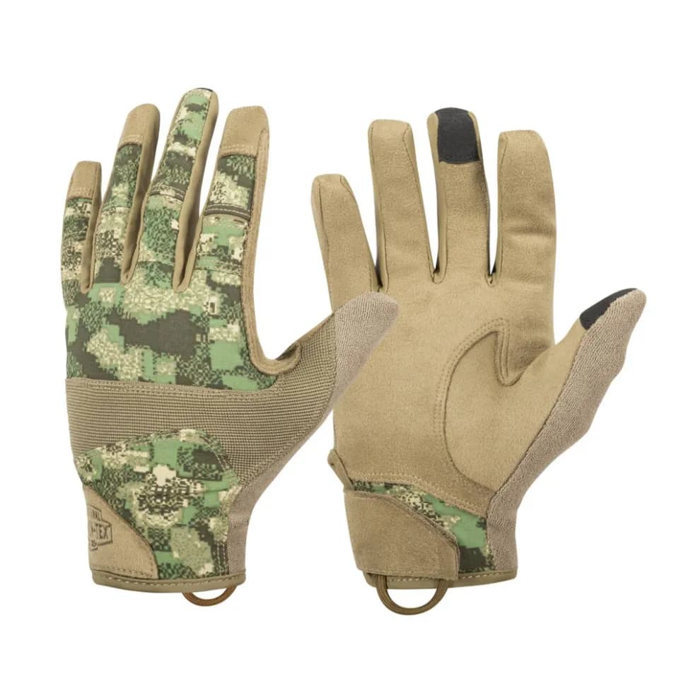 Рукавички тактичні Helikon-Tex Range Tactical Gloves - PenCott WildWood / Coyote A, розмір XXL - зображення 1