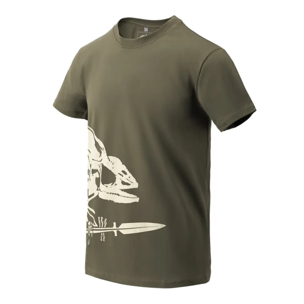 Футболка Helikon-Tex (Full Body Skeleton) - Olive Green, розмір M - зображення 1