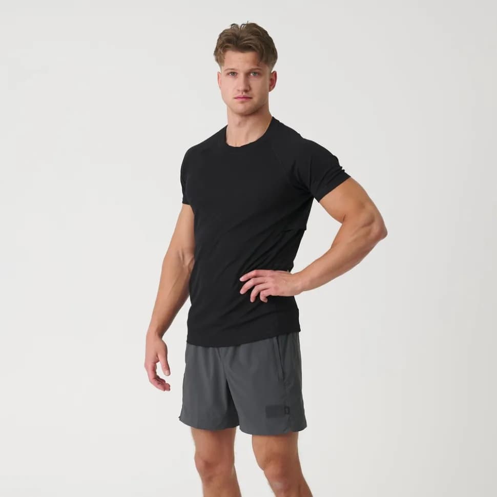 Термоактивна футболка Helikon-Tex Functional T-shirt - Quickly Dry - Black, розмір S - зображення 1