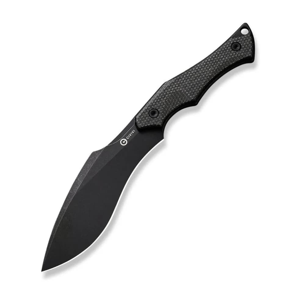 Ніж фіксований тактичний Civivi Vaquita II, (8.1 см) Nitro-V / Micarta чорний - зображення 1