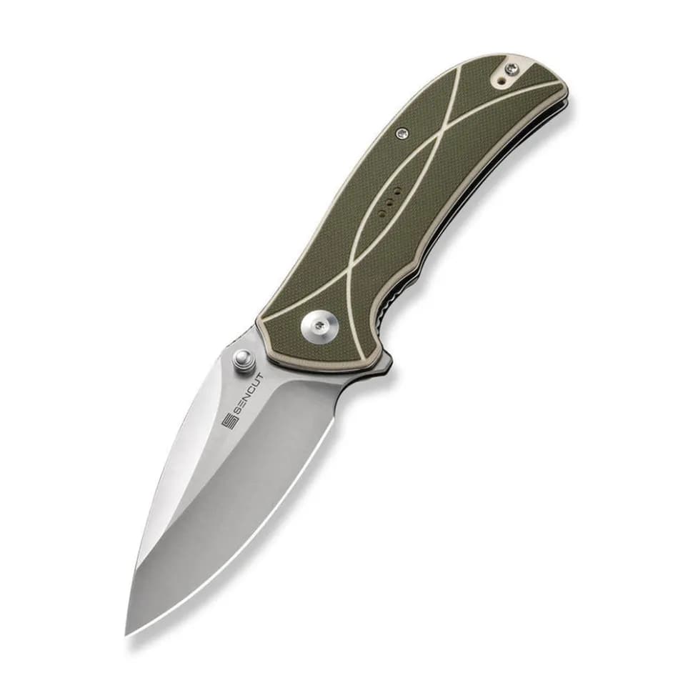 Ніж складаний туристичний Sencut Hyrax, (8.4 см) 9Cr18MoV / G10 сірий - зображення 1