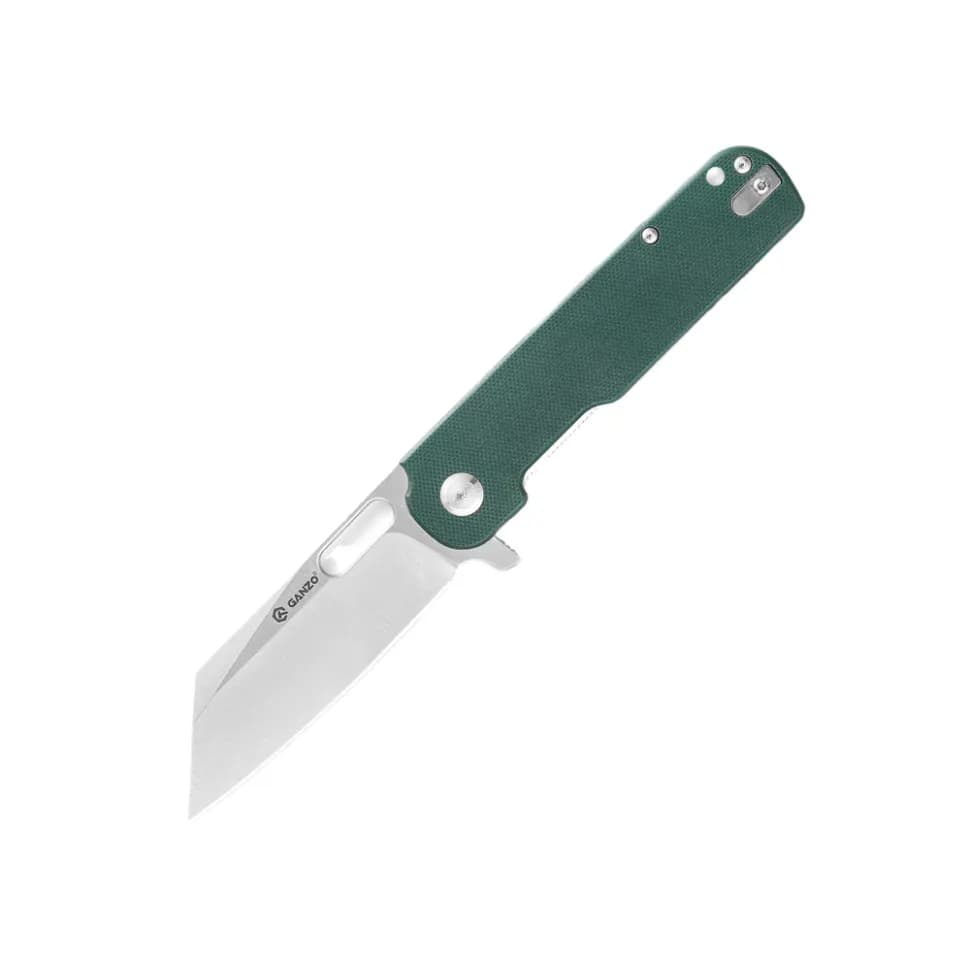 Ніж складаний туристичний Ganzo G770 (8.8 см) D2 / G10 зелений - зображення 1