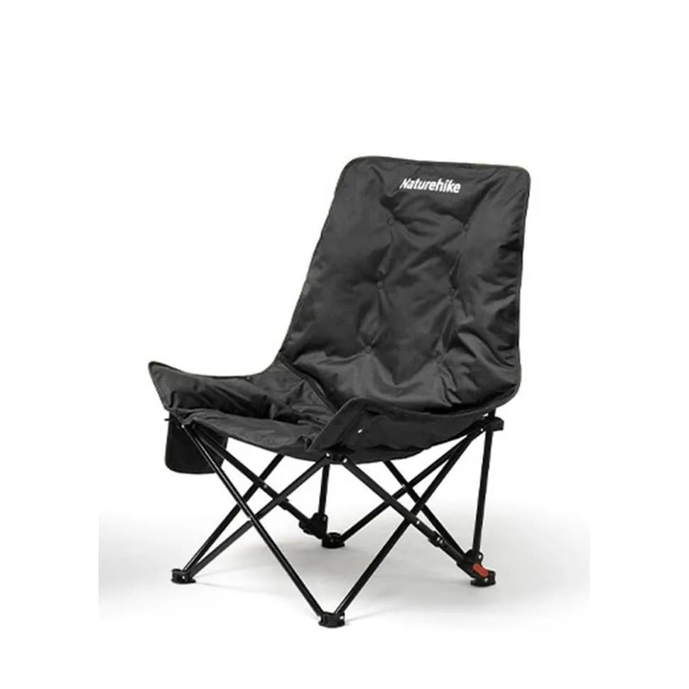 Стілець складаний Naturehike CNK2450JJ020, чорний - зображення 1