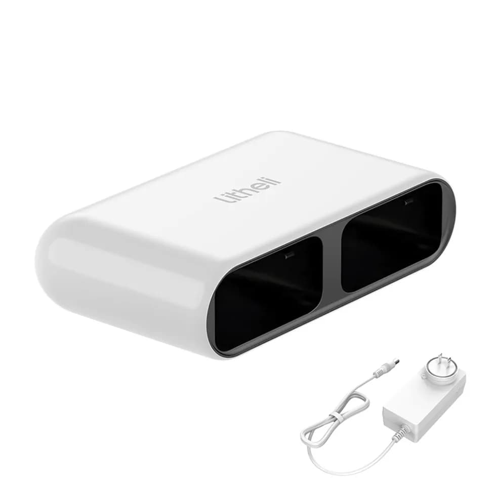 Зарядний пристрій для двох Power Bank Litheli U20