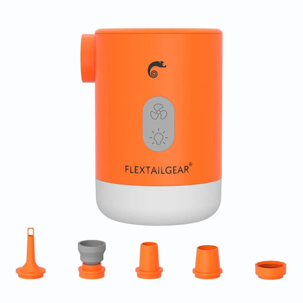 Насос-ліхтар-powerbank кемпінговий Flextail Max Pump 2 Pro, помаранчевий - зображення 1