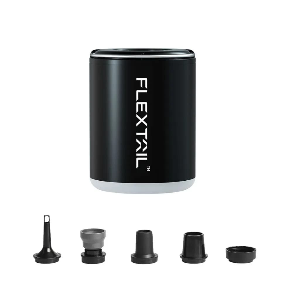 Насос-ліхтар кемпінговий Flextail Tiny Pump 2X, чорний - зображення 1