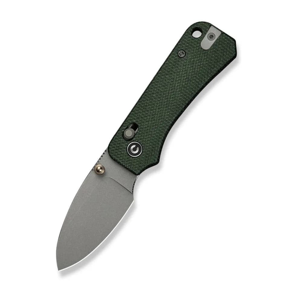 Ніж складаний кишеньковий Civivi Baby Banter 2, (5.9 см) Nitro-V / Micarta темно-зелений - зображення 1