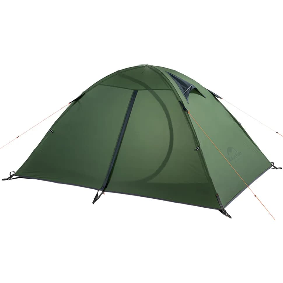 Намет двомісний ультралегкий Naturehike NH15Z006-P, темно-зелений - зображення 1